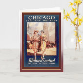 Chicago für den Touristen Karte (Gelbe Blume)