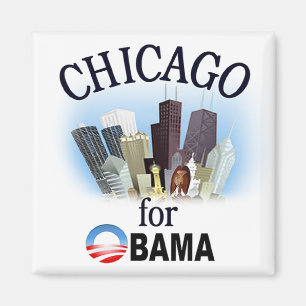 Chicago für Obama-Magneten Magnet