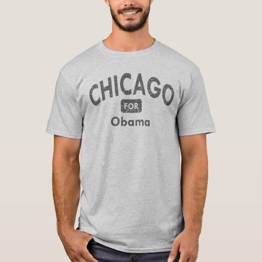 Chicago für Obama-T - Shirt (Vorderseite)