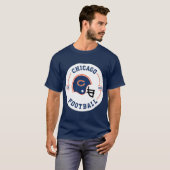 Chicago-Fußball-Abzeichen T-Shirt (Vorne ganz)
