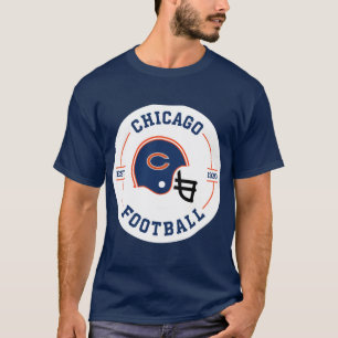Chicago-Fußball-Abzeichen T-Shirt