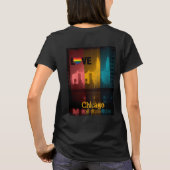 Chicago Gay Lesbian Interest Wrigley Bldg 1930er T-Shirt (Rückseite)