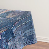 Chicago Gebäude Artwork| Tischdecke (Beispiel)