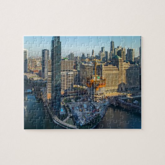 Chicago Gebäude Jigsaw Puzzle (Horizontal)