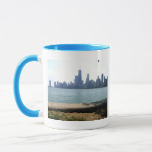 Chicago gegenüber vom Strand Tasse