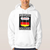 Chicago German American Hoodie (Vorderseite)