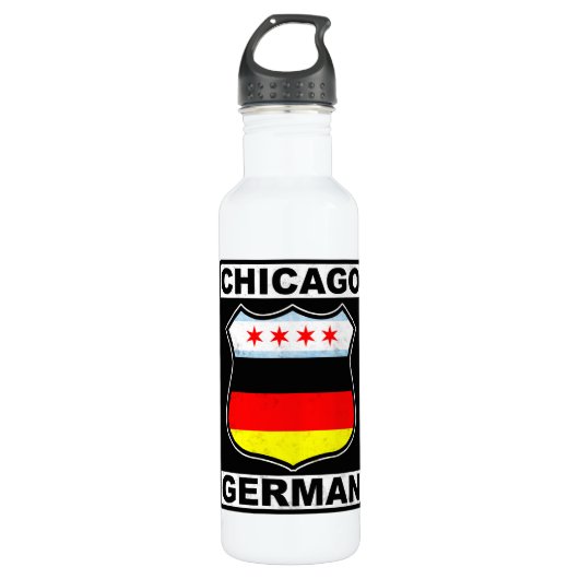Chicago German American Trinkflasche (Vorderseite)