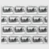 Chicago Geschenkpapier (Flach)