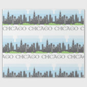 Chicago Geschenkpapier (Flach)