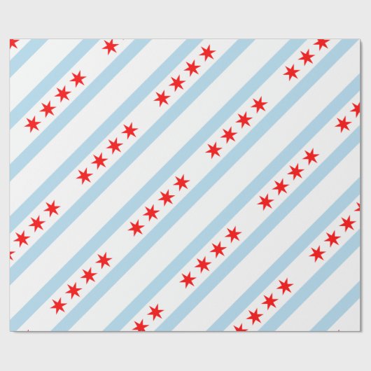 Chicago Geschenkpapier (Flach)