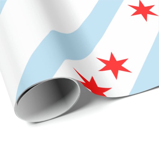 Chicago Geschenkpapier (Rolleneckpunkt)