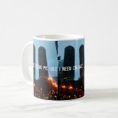 Chicago-Gewohnheits-Tasse Kaffeetasse (Vorderseite Links)