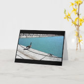 Chicago Goose Karte (Gelbe Blume)