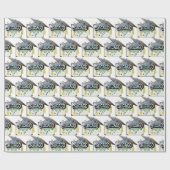 Chicago Graduate Geschenkpapier (Flach)