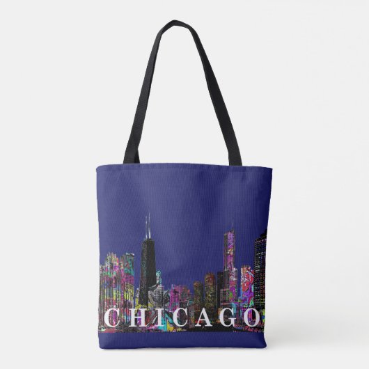 Chicago Graffiti Tasche (Rückseite)