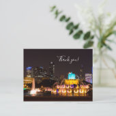 Chicago Grant Park Danke Postcard Postkarte (Stehend Vorderseite)