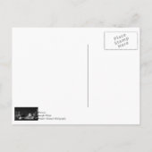 Chicago Grant Park Grayscale Danke, Postcard Postkarte (Rückseite)