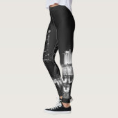 Chicago Grant Park Grayscale Leggings (Links)