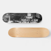 Chicago Grant Park Grayscale Skateboard (Horizontal)