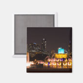 Chicago Grant Park Magnet (Vorderseite/Rückseite)