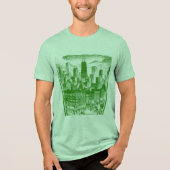 Chicago Green Graphic T - Shirt (Vorderseite)