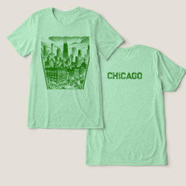 Chicago Green Graphic T - Shirt