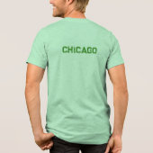 Chicago Green Graphic T - Shirt (Rückseite)