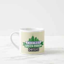Chicago Green Ribbon Taxi Logo - Fan Art Espressotasse