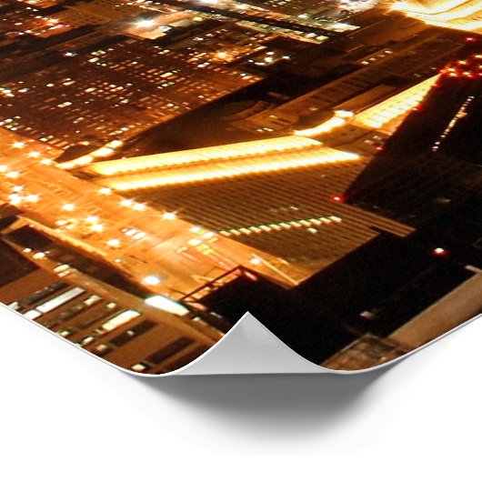 Chicago Hancock Gebäude Poster (Ecke)