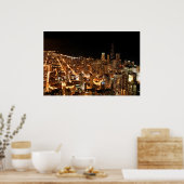 Chicago Hancock Gebäude Poster (Küche)