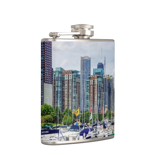 Chicago Harbor Flachmann (Rechts)