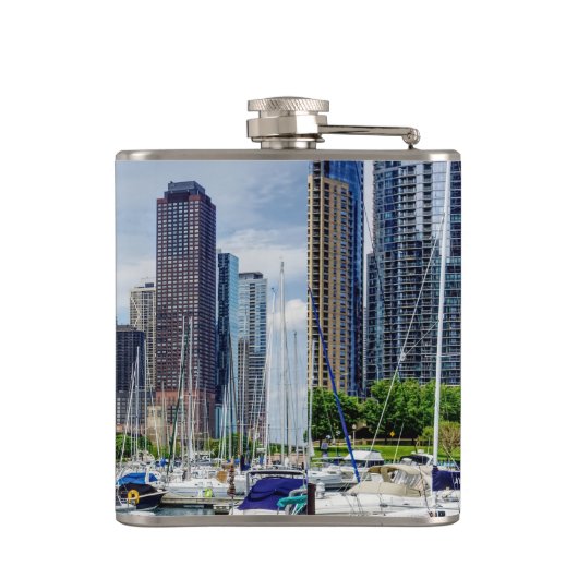 Chicago Harbor Flachmann (Rückseite)