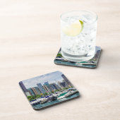 Chicago Harbor Getränkeuntersetzer (Rechte Seite)