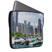 Chicago Harbor Laptopschutzhülle (Vorne Rechts)