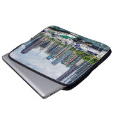 Chicago Harbor Laptopschutzhülle (Vorne Knopf)