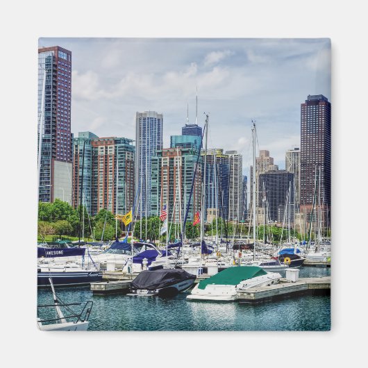Chicago Harbor Magnet (Vorne)