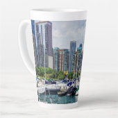Chicago Harbor Milchtasse (Linke Ecke)