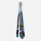 Chicago Harbor Neck Tie Krawatte (Rückseite)