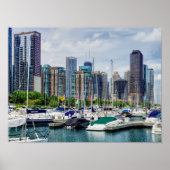 Chicago Harbor Poster (Vorne)