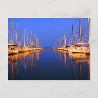 Chicago Harbor Postkarte