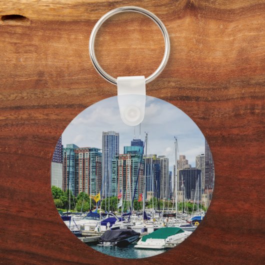 Chicago Harbor Schlüsselanhänger (Vorderseite)