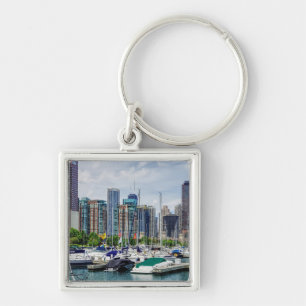 Chicago Harbor Schlüsselanhänger