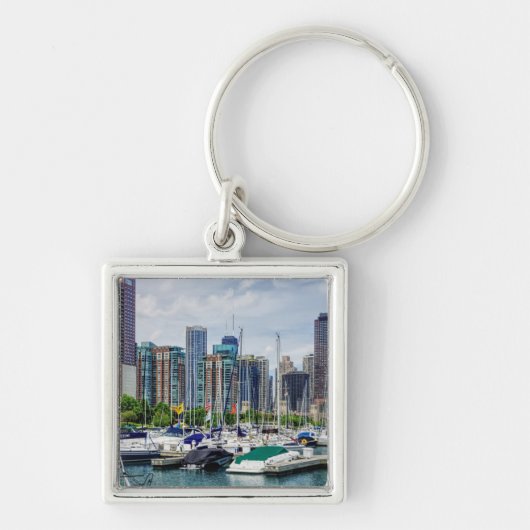 Chicago Harbor Schlüsselanhänger (Vorne)