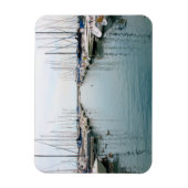 Chicago Harbor - Segelboot - Magnet (Vertikal)