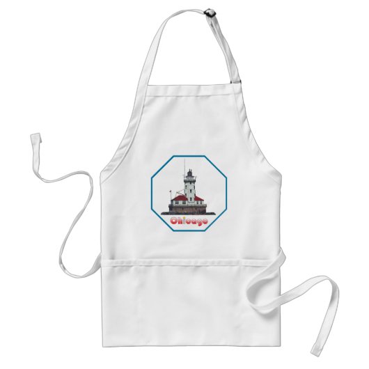 Chicago Harbour Light Schürze (Vorne)