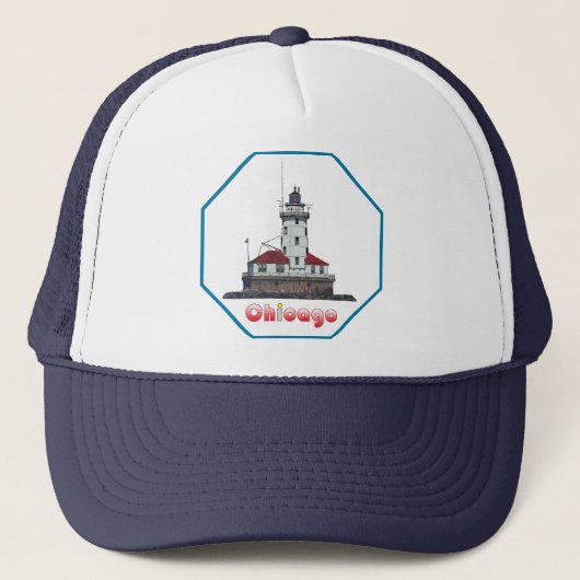 Chicago Harbour Light Truckerkappe (Vorderseite)