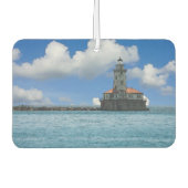 Chicago Harbour Lighthouse Painterly Autolufterfrischer (Vorderseite)