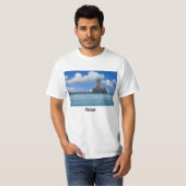 Chicago Harbour Lighthouse Painterly T-Shirt (Vorne ganz)