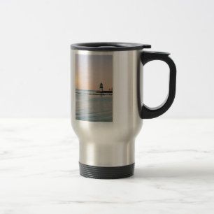 Chicago Harbour Southeast Lighthouse Reisebecher