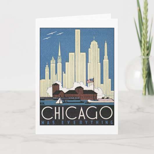 Chicago hat alles karte (Vorderseite)